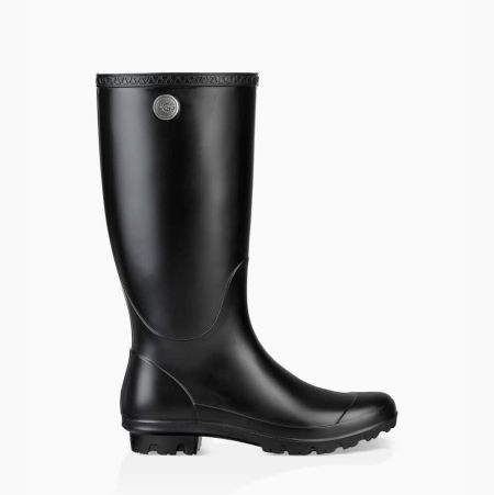 UGG Shelby Matte - Gummistøvler Dame - Svart (NO-E930)